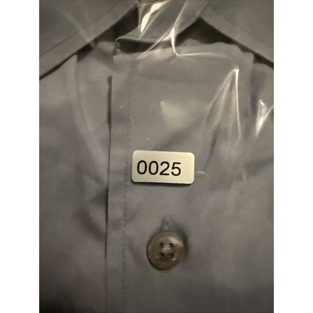 Banana Republic Stretch Classic Button Down Shirt Mens S Blue Grey 112032-11